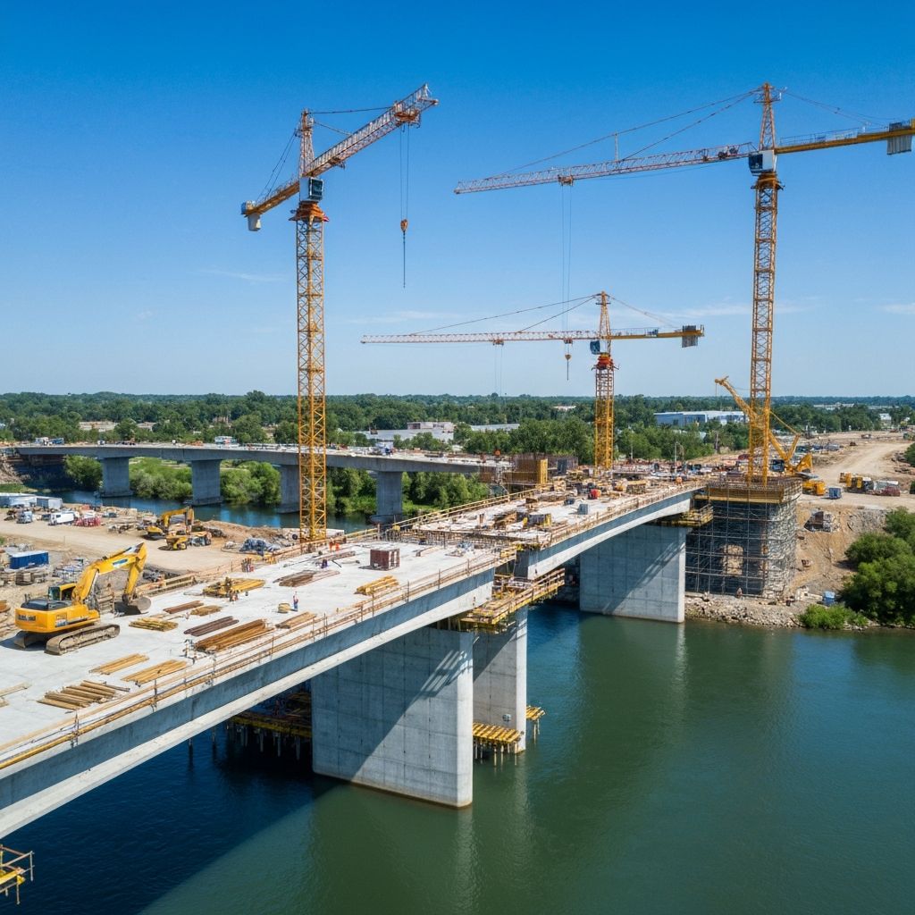 Bridge Construction Progress